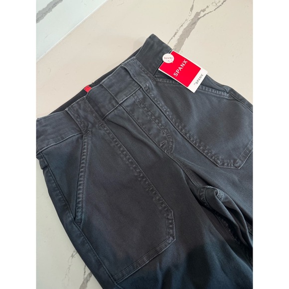NWT Spanx Stretch Twill Ankle Cargo Pant Size XS Petite - Picture 7 of 13